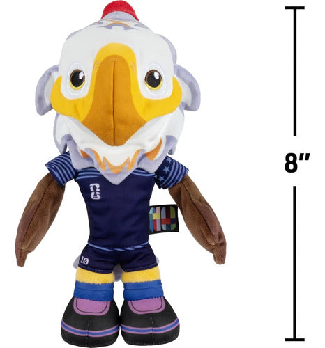 Peluche Oficial Fifa 2026 Usa, Clutch Águila Calva Azul