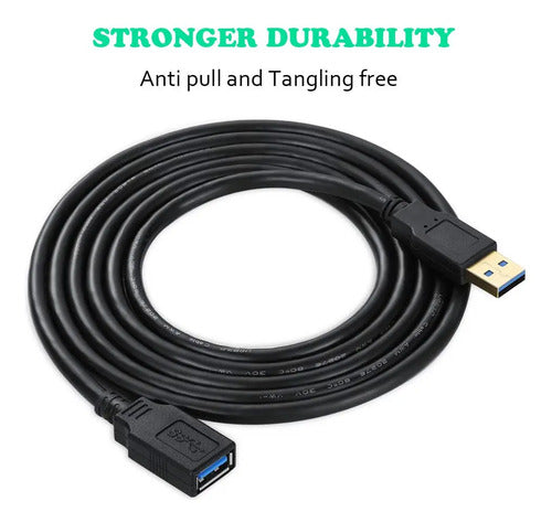 Cable Extensor Usb 3.0 15ft Alta Velocidad 5gbps