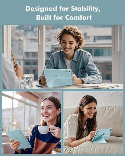 Funda Para iPad Mini 7 (a17 Pro) 2024 Azul