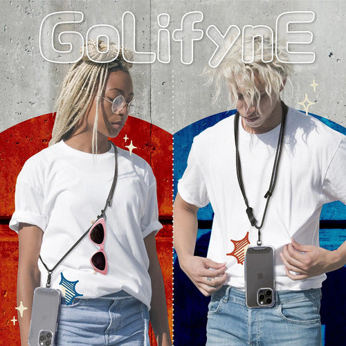 Cordón Correa Ajustable Para Celular Con Gancho De Metal