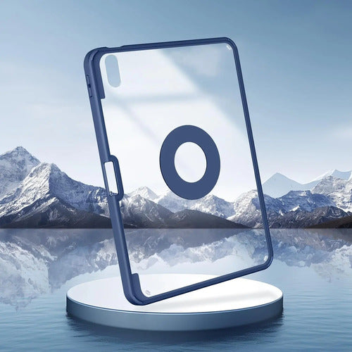 Funda Sparin Para iPad A16 11th/10th Gen 2025/2022 Con So... Azul Marino