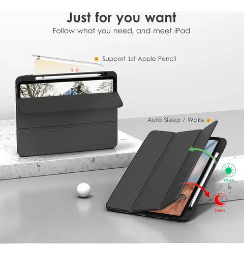 Funda Para iPad A16 - 11a Gen 2025/10a Gen 2022 Negro