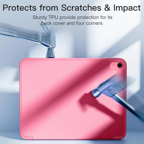 Funda Para iPad (a16) 11th Gen 11'' 2025 Y iPad 10th... Rosa Chicle