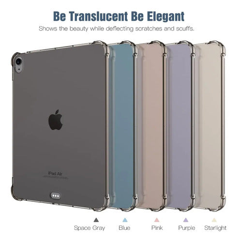 Funda Transparente Para iPad Air 11' (m2) 2024 Negro