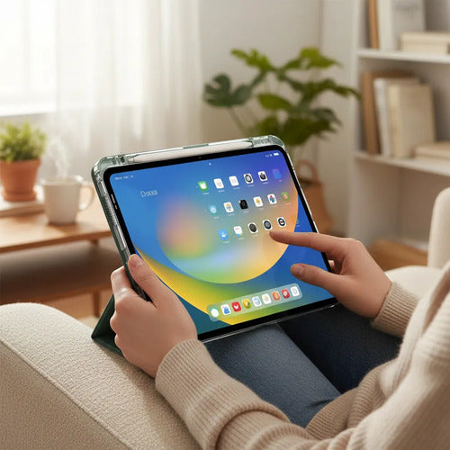 Funda Para iPad - 11th Gen Verde Oscuro