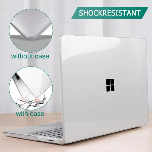 Funda Rígida Para Microsoft Surface Laptop Go Transparente