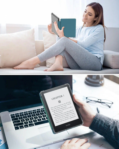 Funda Universal Para Kindles De S 6.8 Pulgadas Turquesa