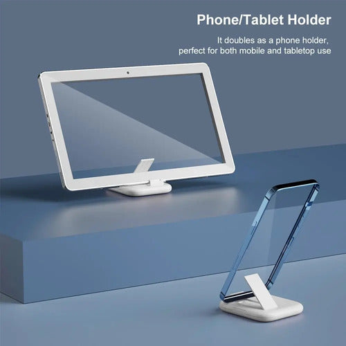 Adaptador Usb-c A Usb Con Espejo De Maquillaje Blanco