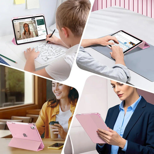 Funda Para iPad 11-inch (a16) 11th Gen 2025 Rosa