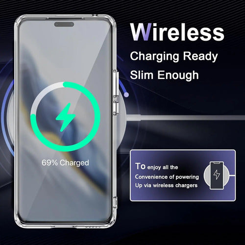 Funda Para Honor Magic 6 Pro 5g, Protección Militar Transparente