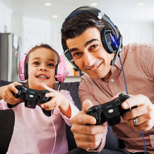 Auriculares Gaming Bengoo G9000 Para Ps4, Pc, Xbox One. Azul