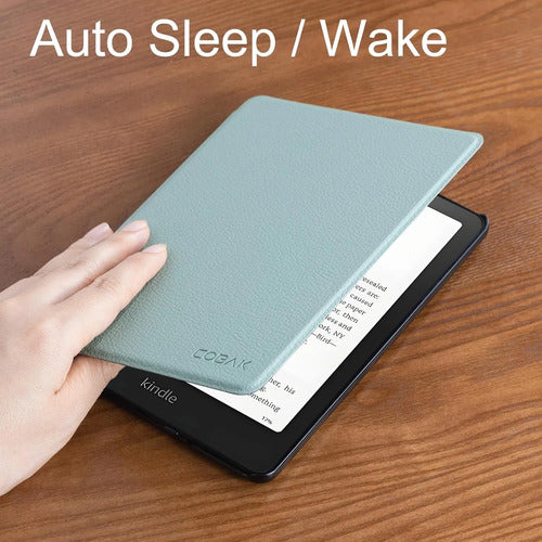 Funda Premium Para Kindle Paperwhite 12ª Generación 2024 7 Verde