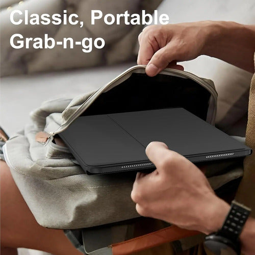 Funda Con Teclado Para iPad 9th Gen 2021 10.2'', Negro