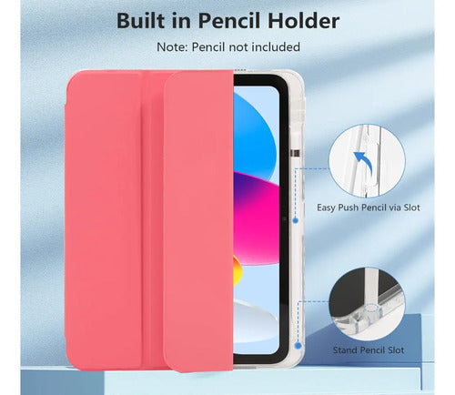 Funda Para iPad - 11th Gen Rosa Claro