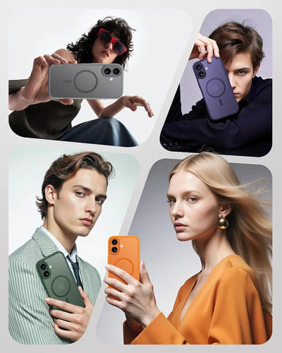 Funda Para iPhone 17, Compatible Con Magsafe Verde Lima