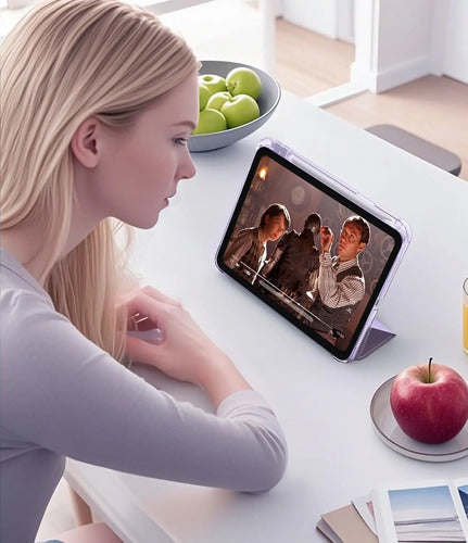 Funda Para iPad Air 11 Pulgadas M3 2025/m2 2024 Violeta