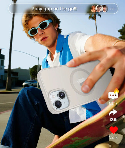 Funda Para iPhone 15, 14 Y 13 Blanco