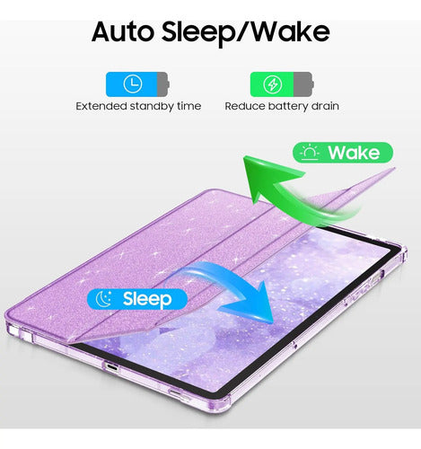 Funda Para Samsung Galaxy Tab S10 Fe/s9 Fe 5g 10 Agua Brillos