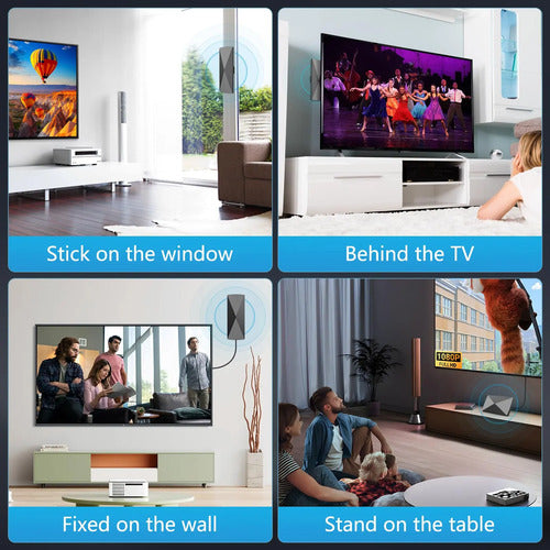 Receptor De Tv Hd De Ultra-alcance Antena 2025 - Transmis...