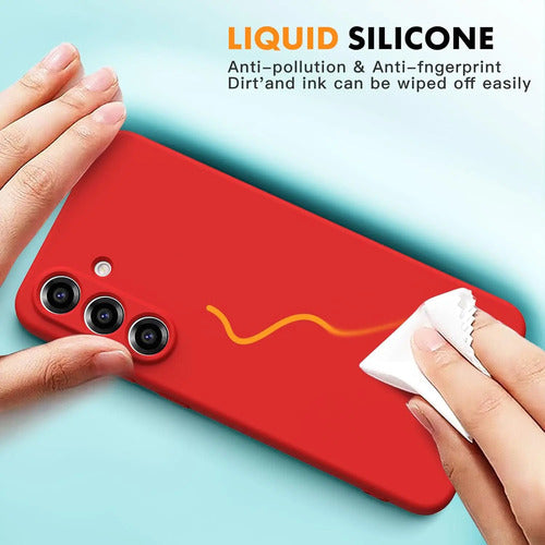 Funda De Silicona Para Samsung Galaxy S25 Fe 5g