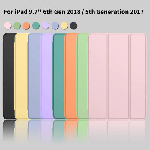 Funda Para iPad 9.7 Con Porta Lápiz Y Protección Completa Rosa