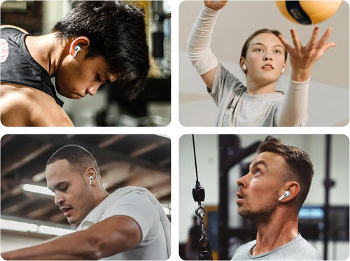 3 Pares De Cubiertas Para AirPods 4 Anti Rasguños Blanco