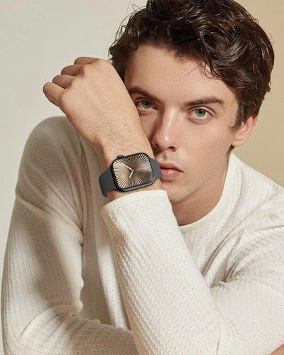 Correa Deportiva De Silicona Para Apple Watch Marrón