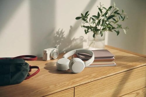 Auriculares Inalámbricos Sony Wh-ch520 Bluetooth Con Micr... Blanco
