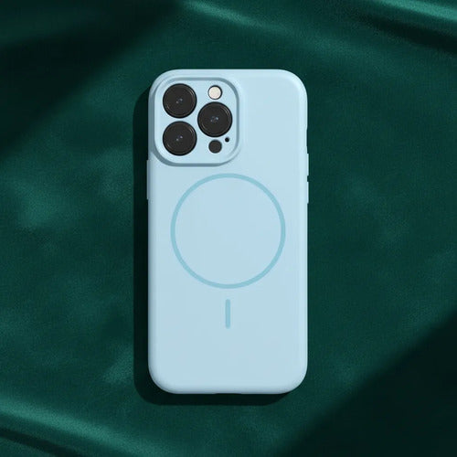 Funda Magnética Miracase Para iPhone 17 Pro Max Azul Acero