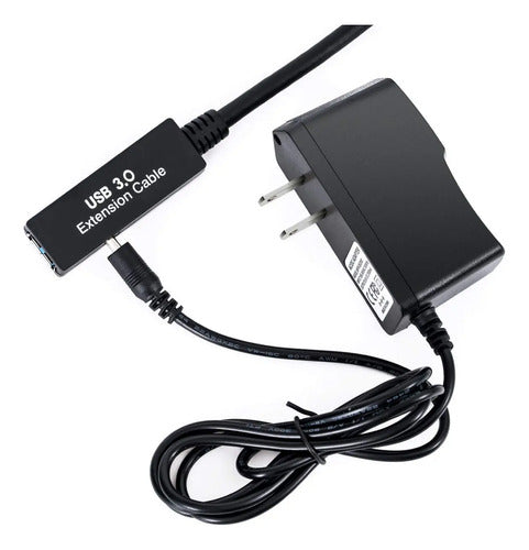Cable Extensor Activo Usb 3.0 Negro