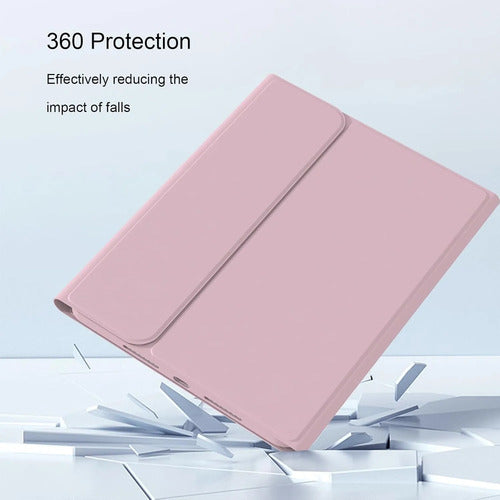 Funda Con Teclado Para iPad De 9.7 Pulgadas 2018/2017 6a/5a Rosa