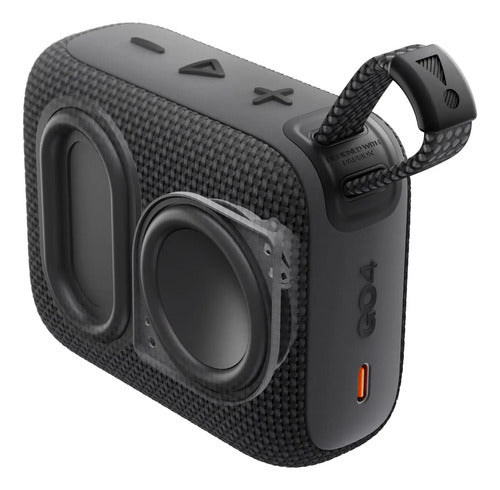 Jbl Go 4 - Parlante Bluetooth Mini Portátil Y Robusto, Negro Negro