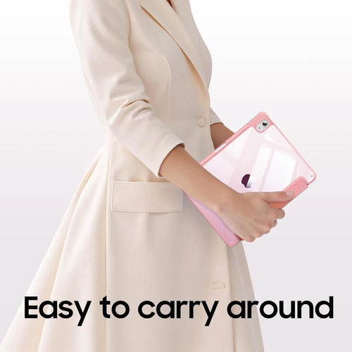 Funda Híbrida Delgada Para iPad Naranja