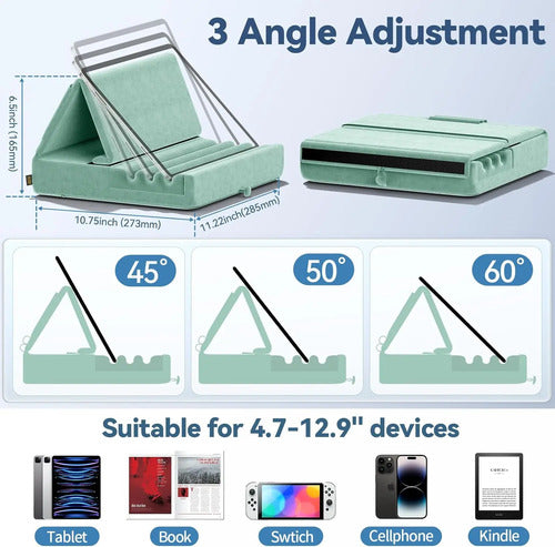 Soporte Plegable Para Tablet O Kindle Verde