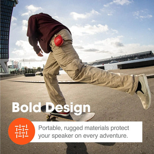 Jbl Clip 4: Parlante Bluetooth Ultracompacto E Impermeable Blanco