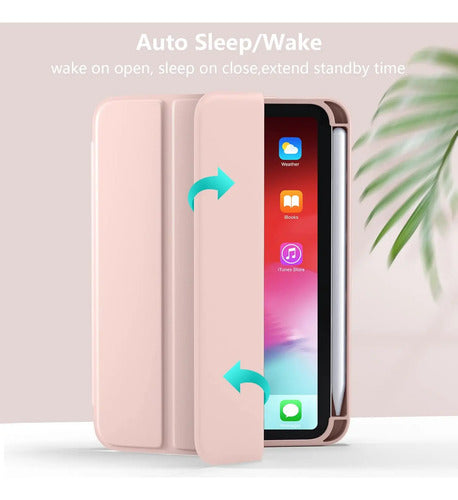 Funda Para iPad Mini 7/6 Gen 2024/2021 8.3'' Rosa