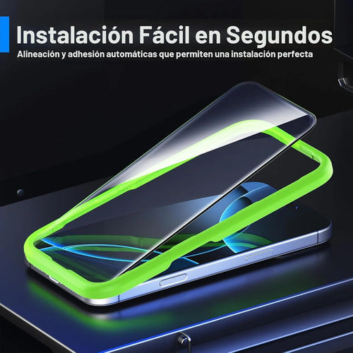 Protector Pantalla Para iPhone 16 Pro + Protector De Lentes