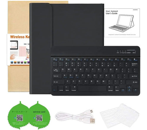 Funda Con Teclado Para iPad Pro M3 11 Negro
