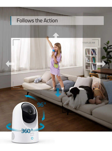 Cámara De Seguridad Interior Eufy Security E220 Blanco