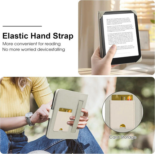 Funda Universal Para Ereader 6.8-7' Blanco