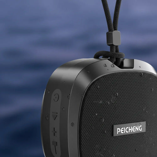 Parlante Bluetooth Portátil Impermeable Negro