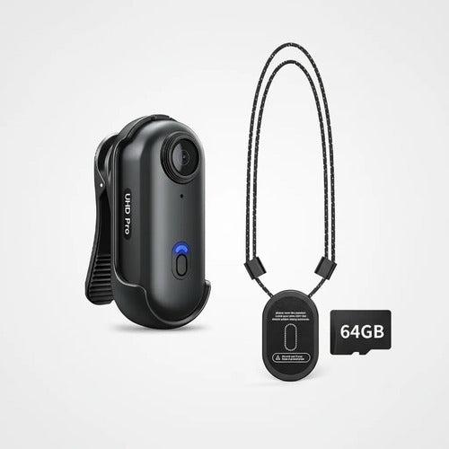 Cámara De Acción Sixmou I3 4k, Tamaño Mini, Montable Negro