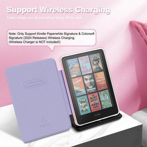 Funda Ultra Liviana Para Kindle Paperwhite Fantasía Ombre