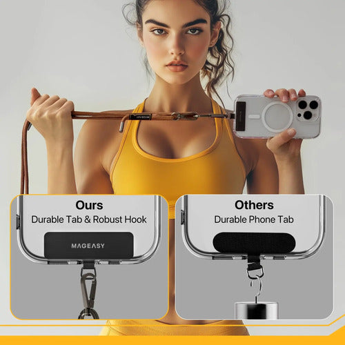 Cordon Correa Ajustable Mageasy Para iPhone 16 Pro Max