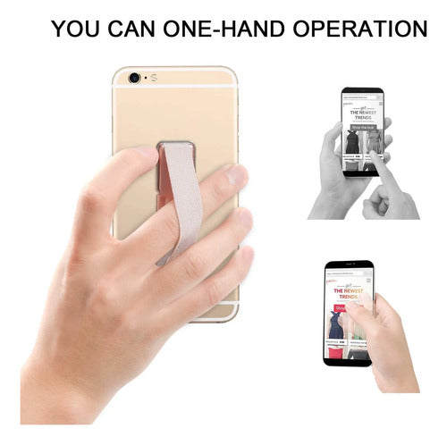 Set De 4 Correas De Mano Para Celulares