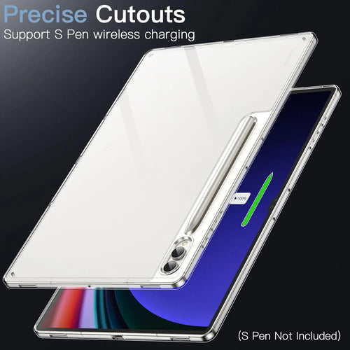 Funda Transparente Jetech Para Samsung Galaxy Tab S10 Ultra Transparente
