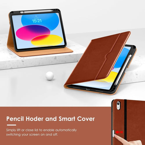 Funda Vikesi Para iPad Marrón