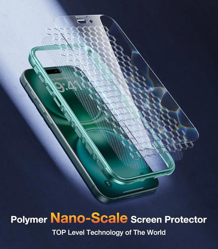 Funda Para iPhone 16 Protección Total Verde