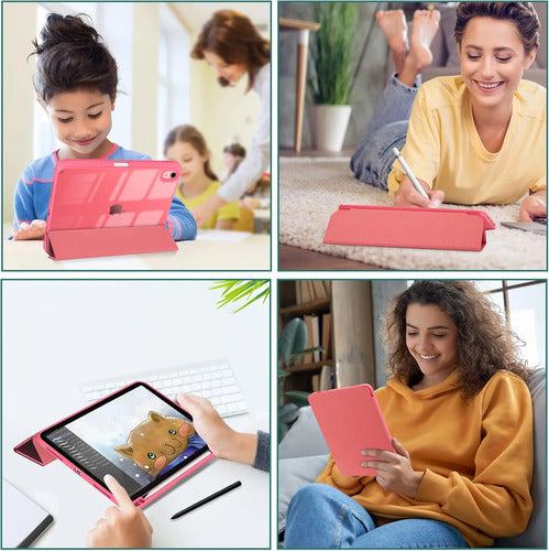Funda Para iPad (a16) 11a Gen 2025 Y 2022 Rosa