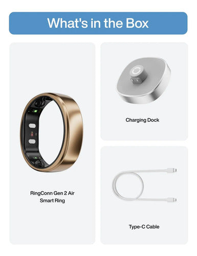 Anillo Inteligente Ringconn Ai Dorado